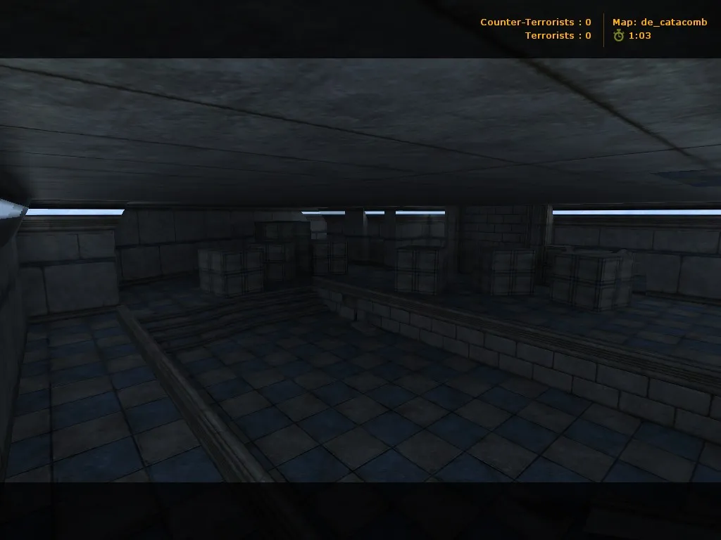 Скачать de_catacomb для CS 1.6: обзор карты, точки, баланс сторон и настройка для стабильной игры - Скриншот