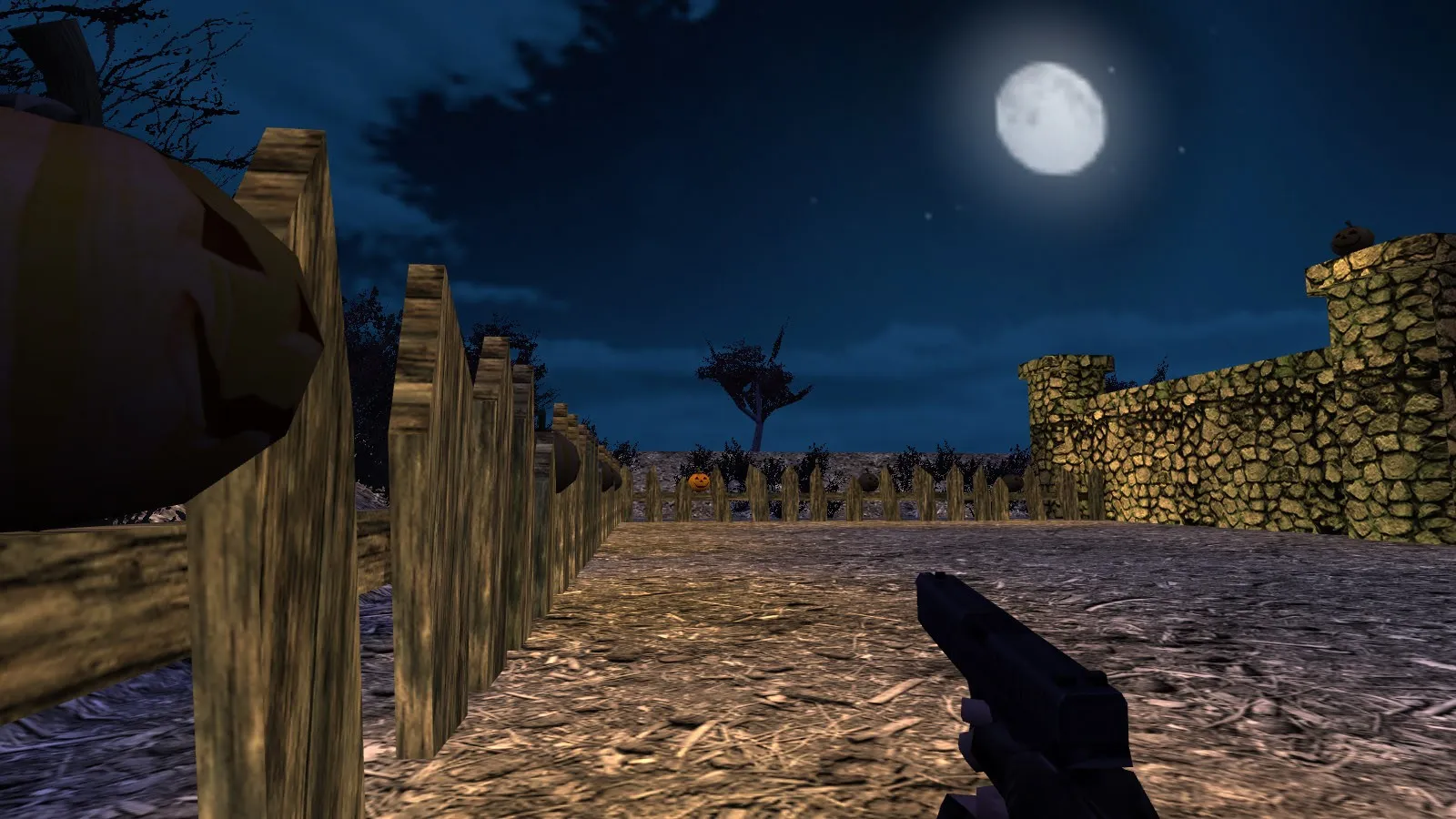 Карта de_halloween_night для CS 1.6: баланс сторон, точки, .nav для ботов, оптимизация wpoly/epoly — скриншот 13