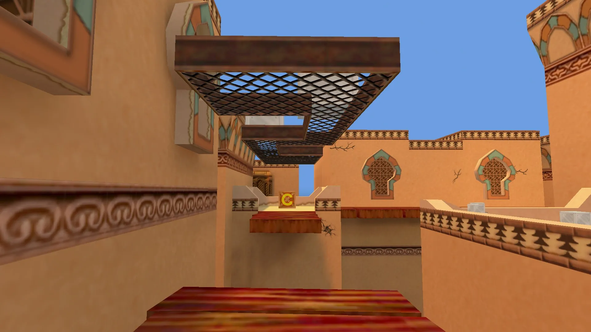 Скачать deathrun_crash_arabian — карта Deathrun для CS 1.6: точки, маршруты, боты и оптимизация - Скриншот