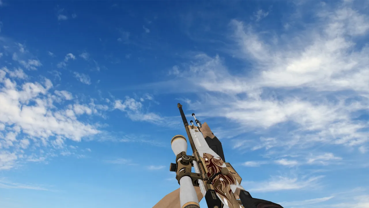 Скачать Модель AWP King's Light для CS 1.6 - точность и стиль - Скриншот