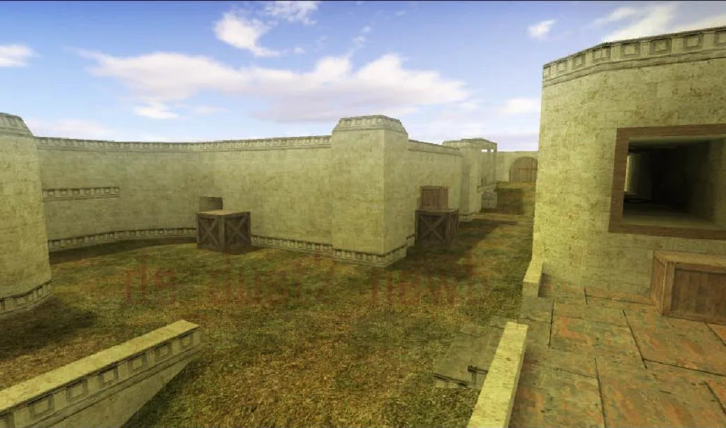 Скачать de_dust2_newb — карта DE для CS 1.6: точки, маршруты, .nav и оптимизация - Скриншот