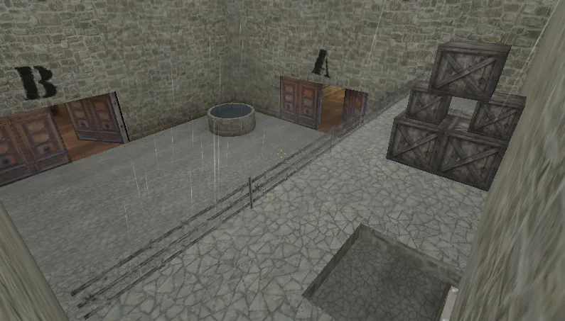 Карта de_storm_mansion для CS 1.6 - Тактические преимущества и особенности — скриншот 14