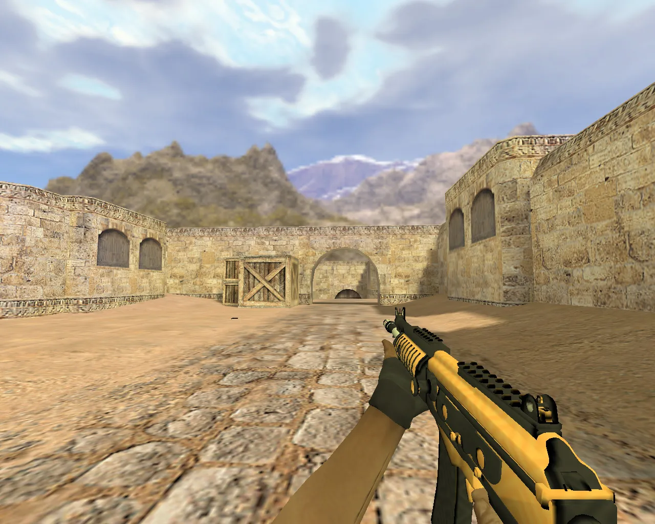 Скачать Модель «Galil Апельсин» для CS 1.6 - Идеальное Оружие для Игроков - Скриншот