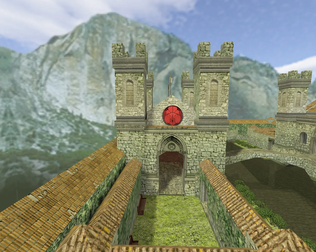Скачать Карта fy_white_castle для CS 1.6: точки, раунды, .nav, оптимизация и быстрые входы - Скриншот