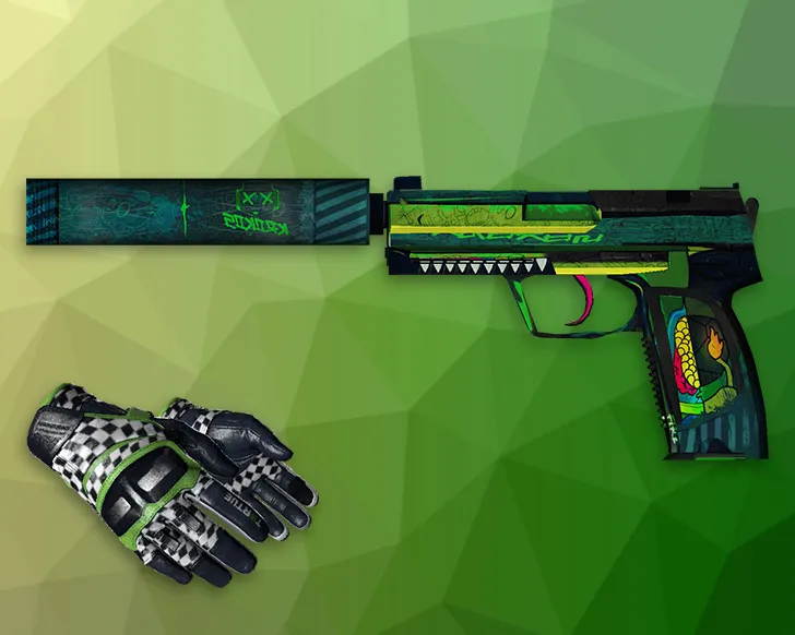 Скачать USP «Чудовищная смесь» для CS 1.6 - Модели оружия - Скриншот