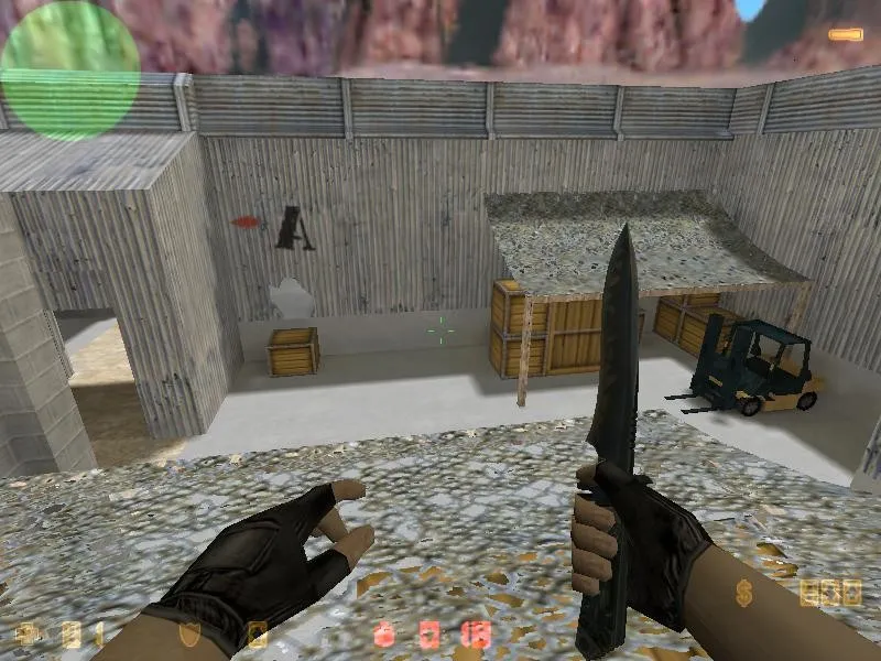 Скачать Карта de_striker для CS 1.6 – Тактика и особенности - Скриншот