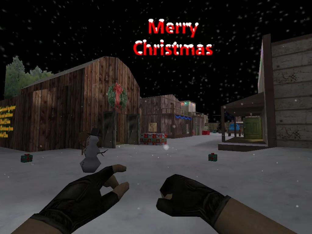Скачать Карта de_westwood_bigxmas для CS 1.6: Тактики и детали - Скриншот