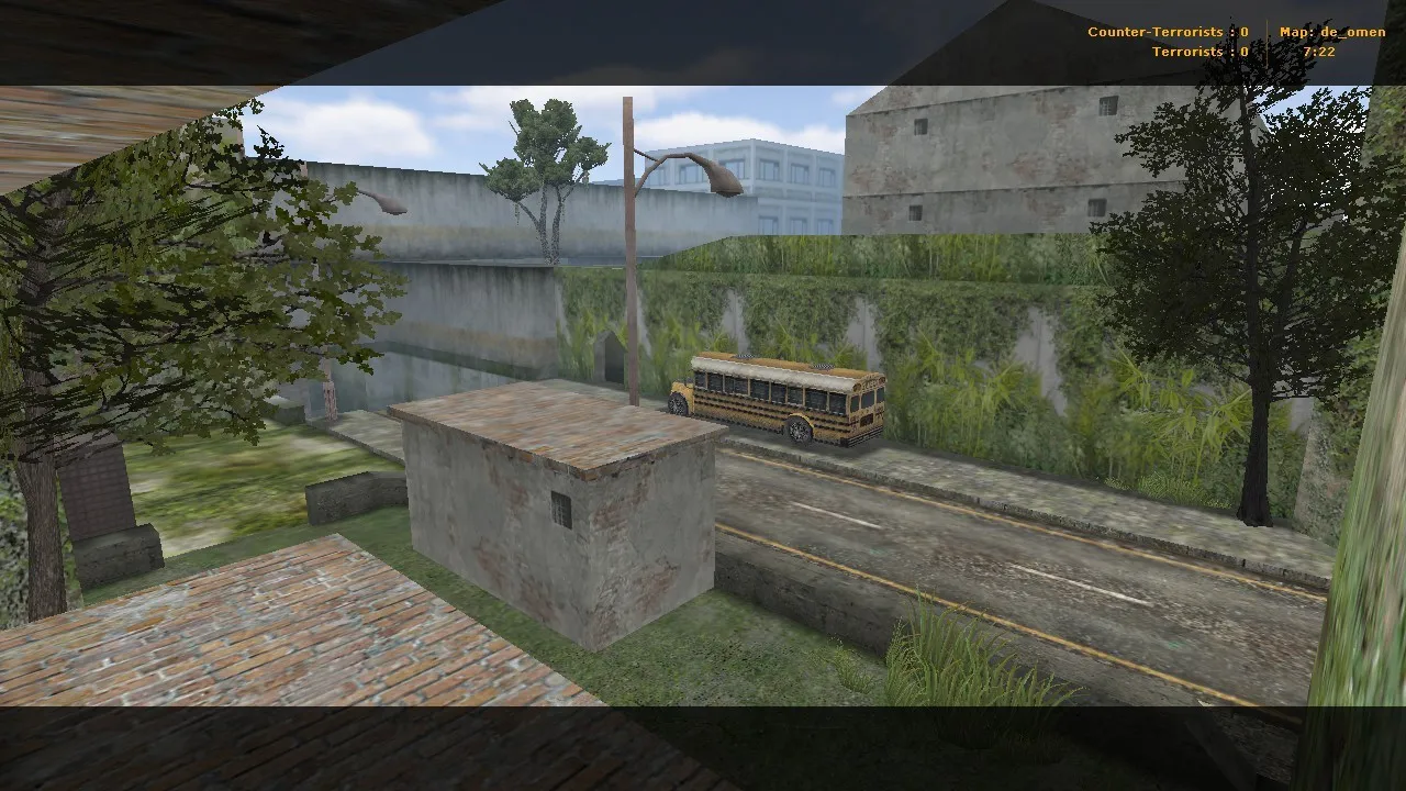 Карта de_omen для CS 1.6 - Оптимизация и Тактика — скриншот 6