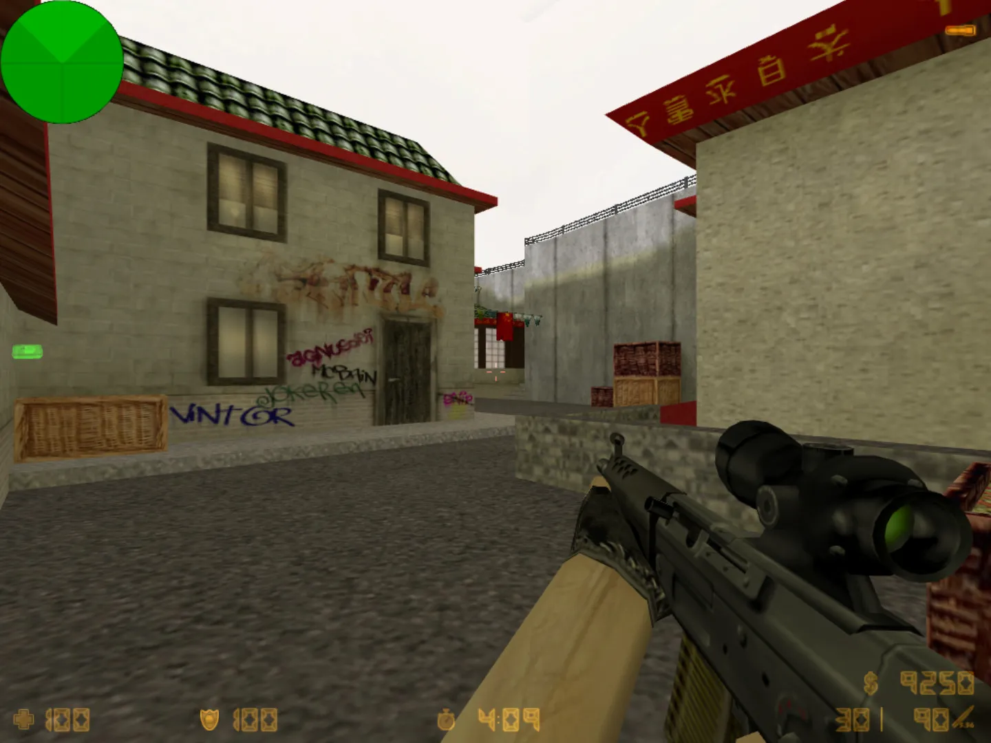 de_china карта для CS 1.6: тактика за CT/T, точки, .nav для ботов, оптимизация wpoly/epoly и советы по установке — скриншот 12