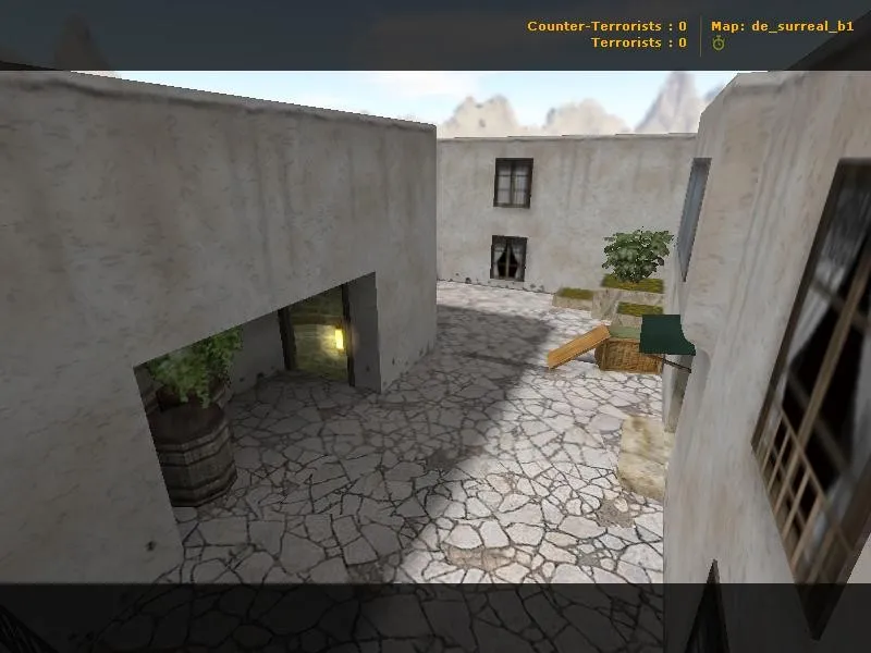 Скачать Карта de_surreal_b1 для CS 1.6: тактика и рекомендации - Скриншот