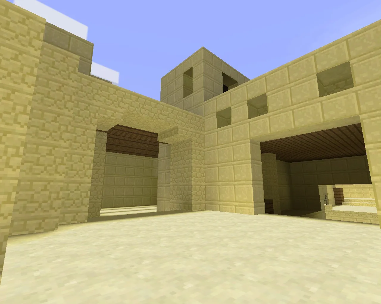 Карта de_mirage_minecraft для CS 1.6 – Оптимизированный геймплей — скриншот 7