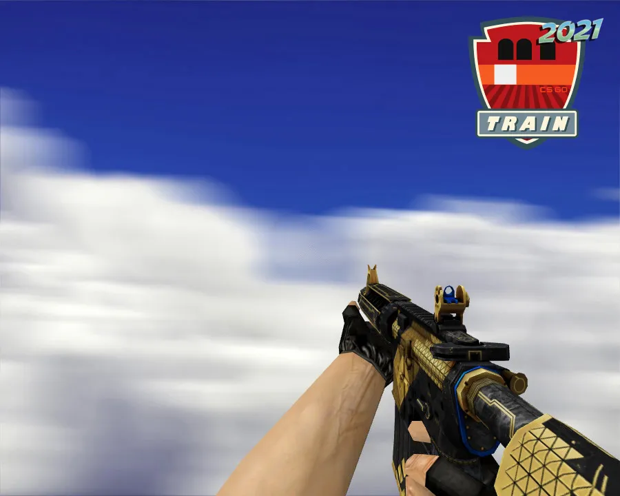 Скачать M4A4 | Коалиция (The Coalition) для CS 1.6: v_/p_/w_ модели, звуки, анимация осмотра и чистая установка - Скриншот
