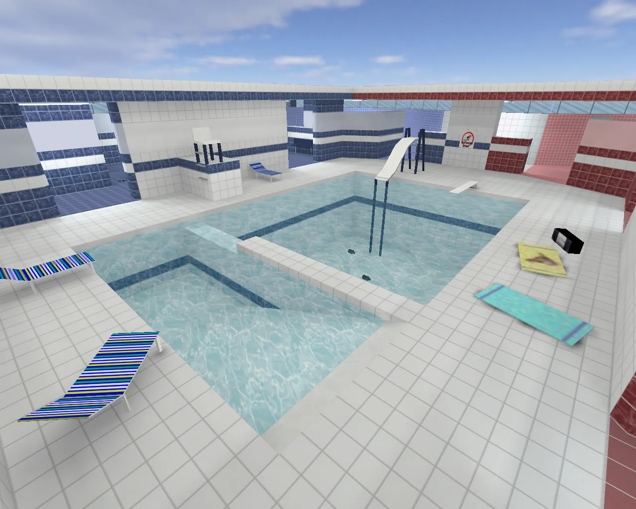 Карта fy_poolparty для CS 1.6: тактика, точки, боты, оптимизация и настройка сервера — скриншот 2