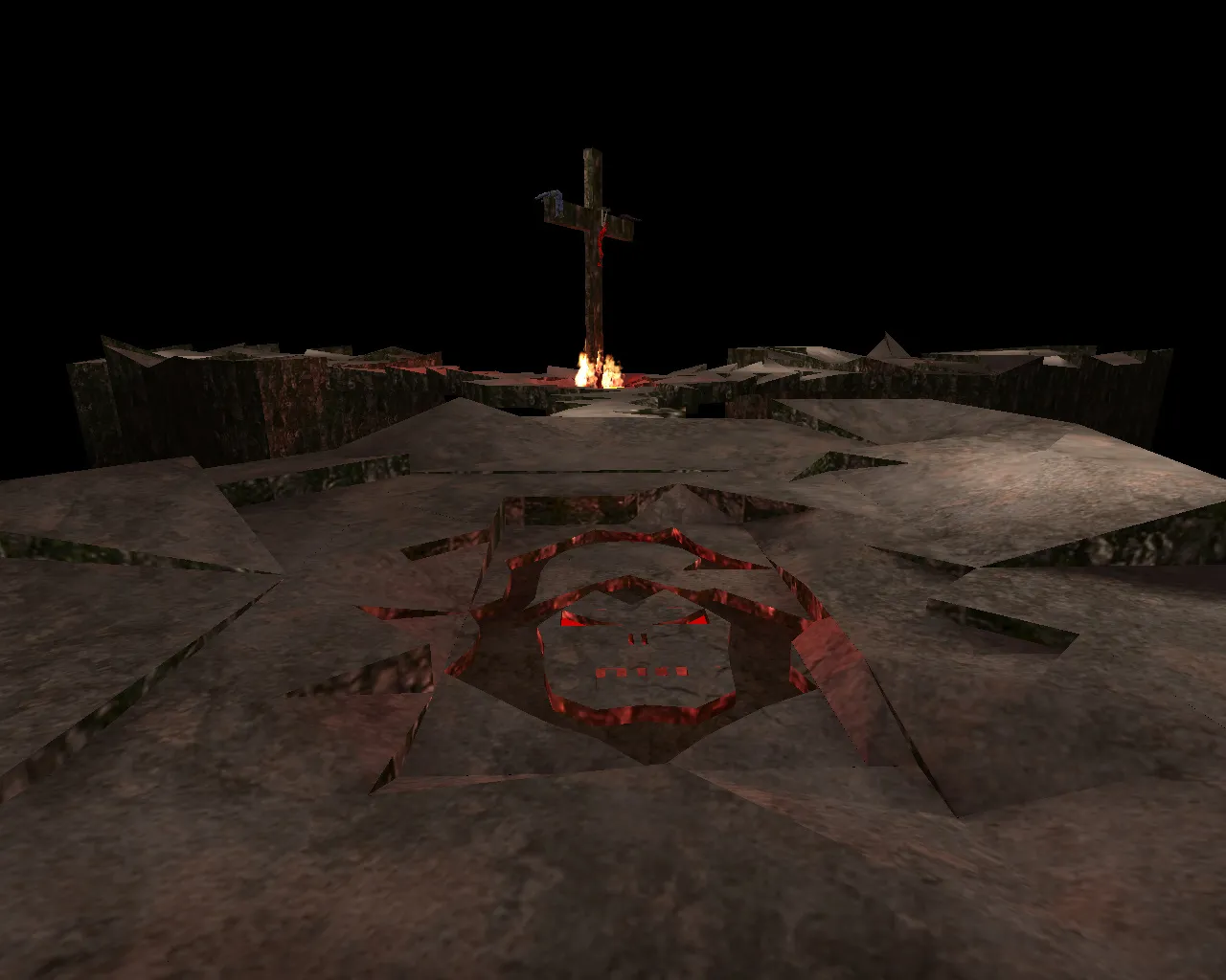 Карта ka_hell2 для CS 1.6: ножевые раунды, точки под пуш, .nav для ботов и оптимизация — скриншот 1