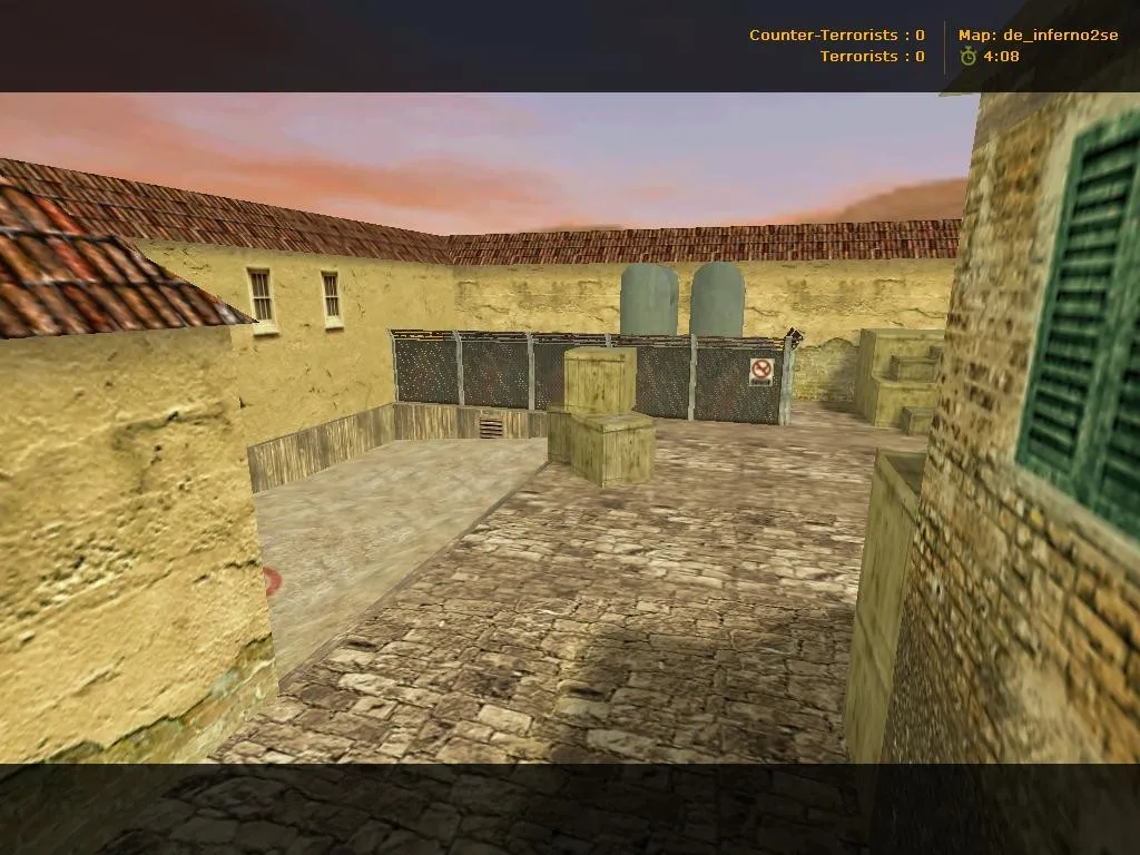 Скачать Карта de_inferno2se для CS 1.6: детальный обзор и тактики - Скриншот