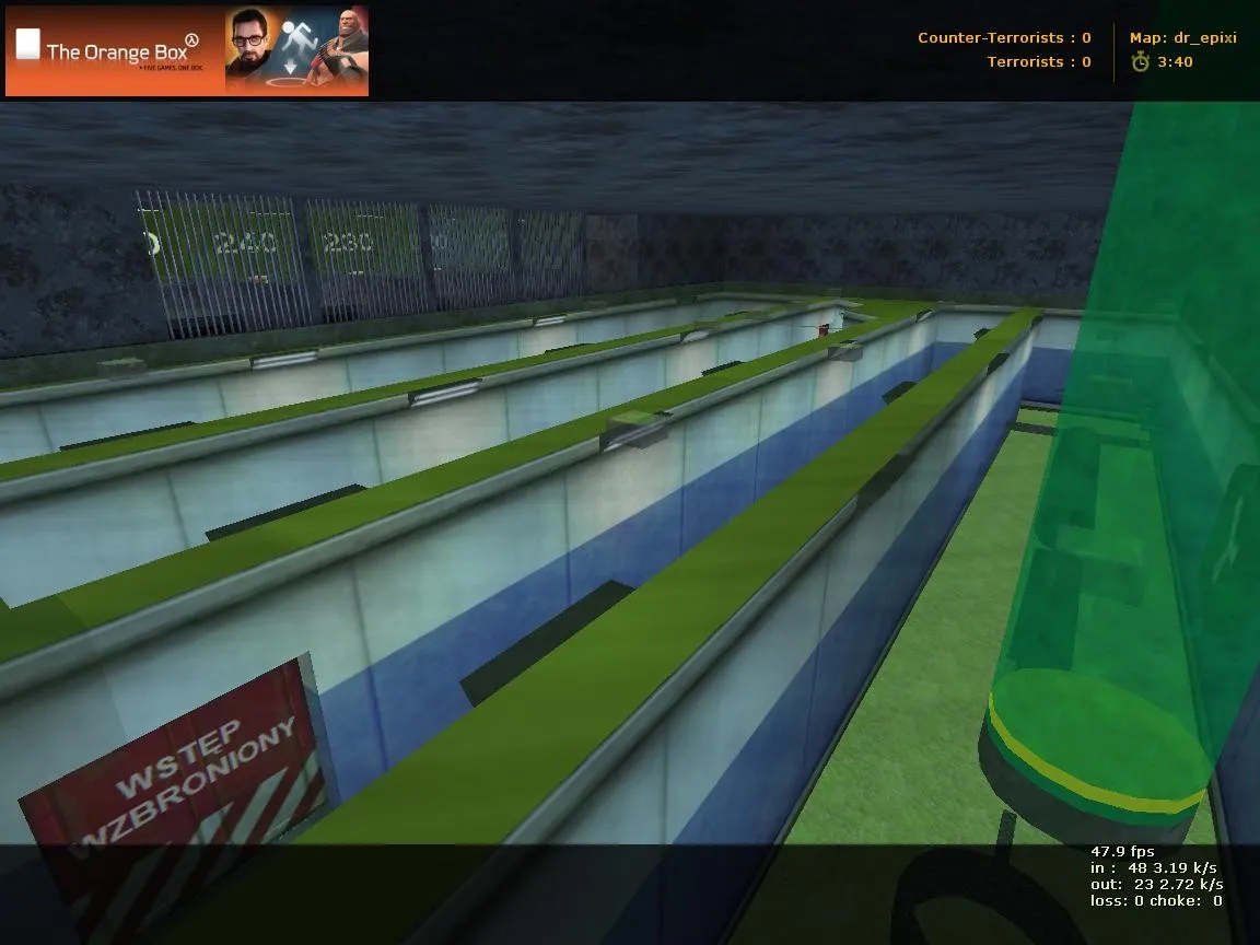 Скачать deathrun_epixi для CS 1.6: карта deathrun, точки, ловушки, .nav, оптимизация и запуск без вирусов - Скриншот