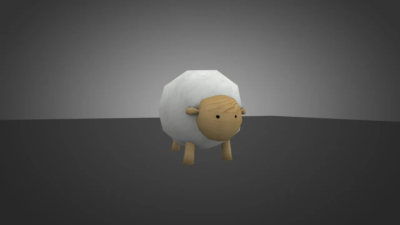 Скачать Модель «Sheep» для CS 1.6 - Уникальный скин курицы - Скриншот