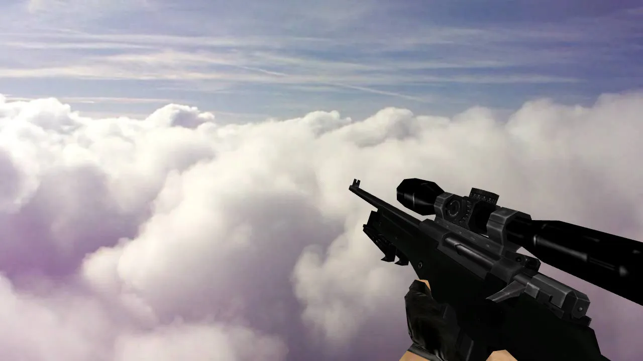 Скачать Модель «Default AWP Full Black» для CS 1.6 - Качество и точность - Скриншот