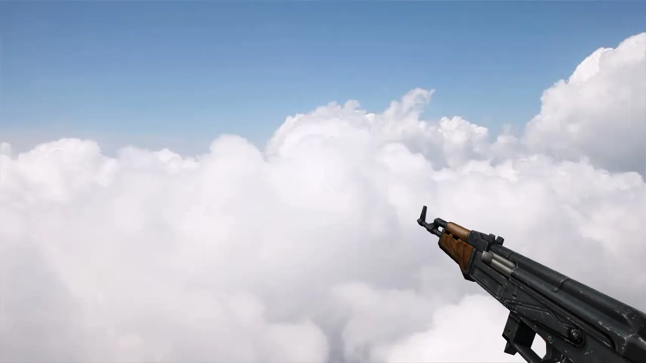 Скачать Модель «AK-47 HD Retexture» для CS 1.6 - Качество на уровне - Скриншот