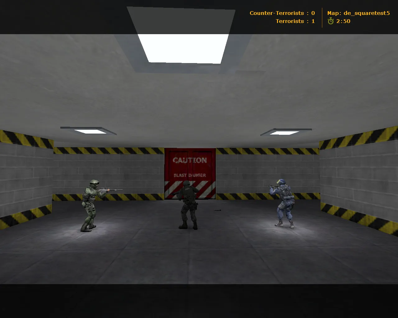 Скачать Карта de_squaretest5 для Counter-Strike 1.6: тактика и особенности - Скриншот