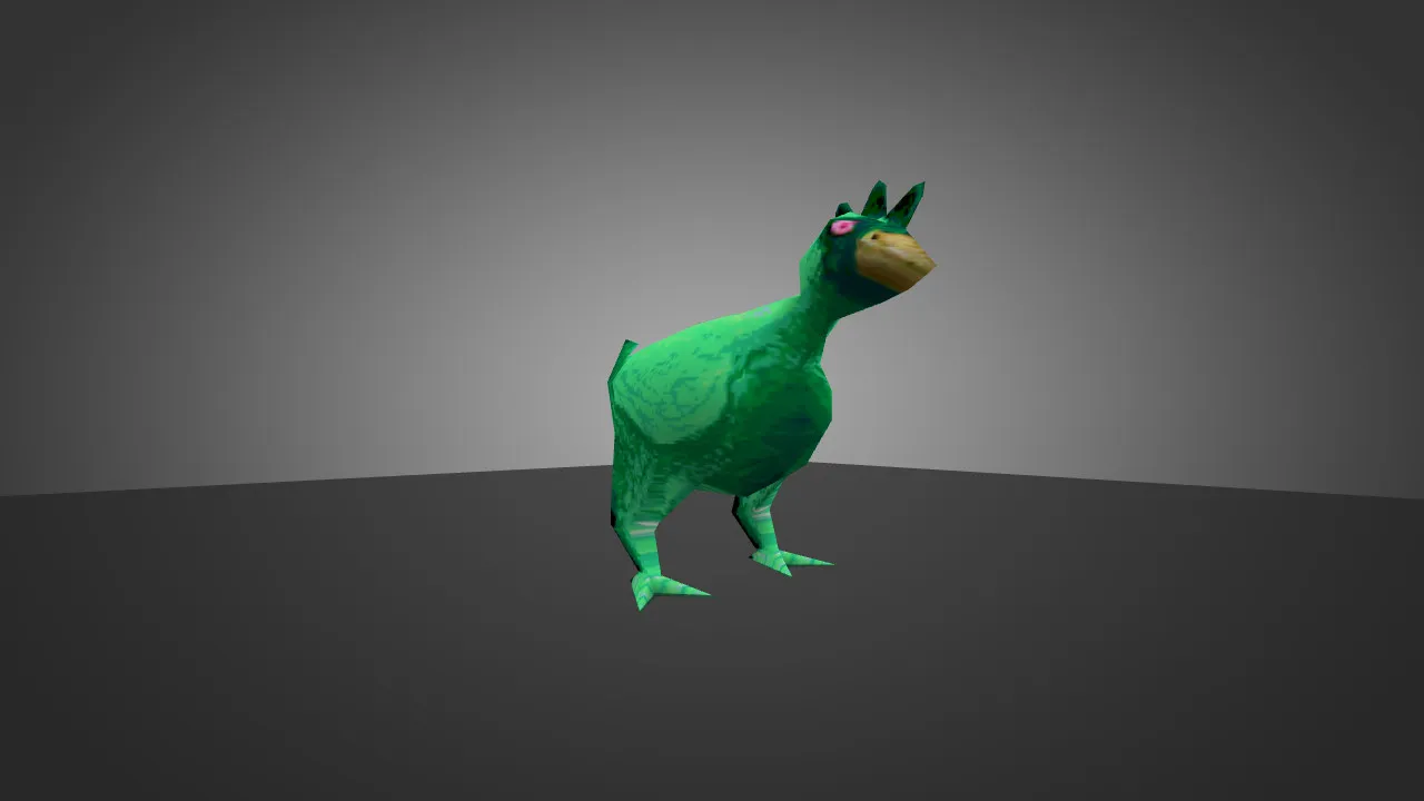 Скачать Модель «Alien Chicken» для CS 1.6: Уникальный Скин и Его Особенности - Скриншот