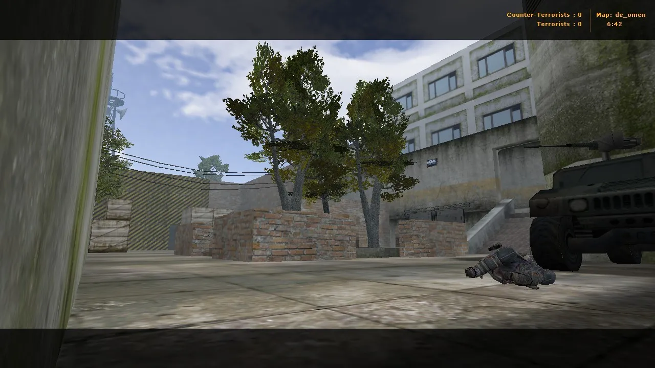 Карта de_omen для CS 1.6 - Оптимизация и Тактика — скриншот 7