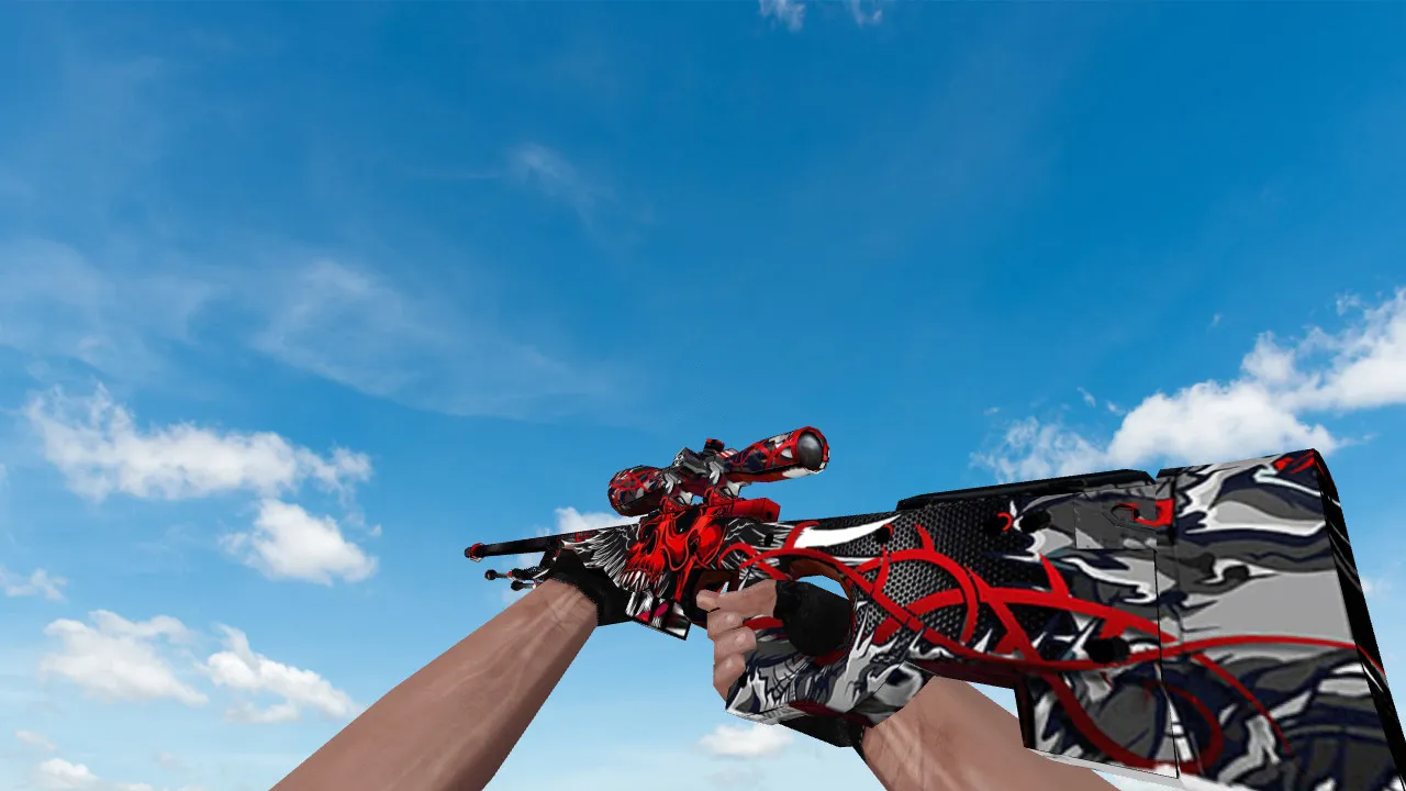 Скачать Модель «AWP De Jackal» для CS 1.6 - Замените своё оружие - Скриншот