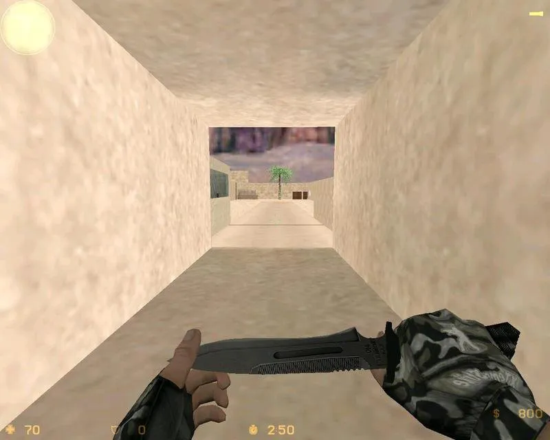 Скачать deathrun_desert для CS 1.6: тактика, точки, .nav для ботов, оптимизация wpoly/epoly - Скриншот