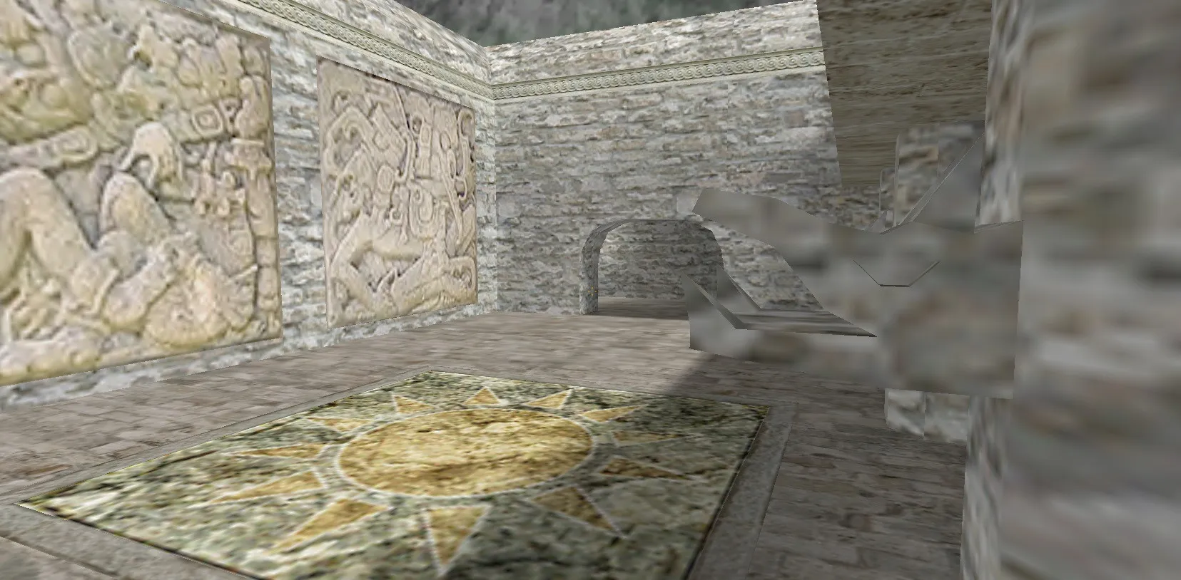 de_aztec5 карта для CS 1.6: тактика за Т и КТ, точки, .nav, оптимизация, wpoly/epoly — скриншот 4
