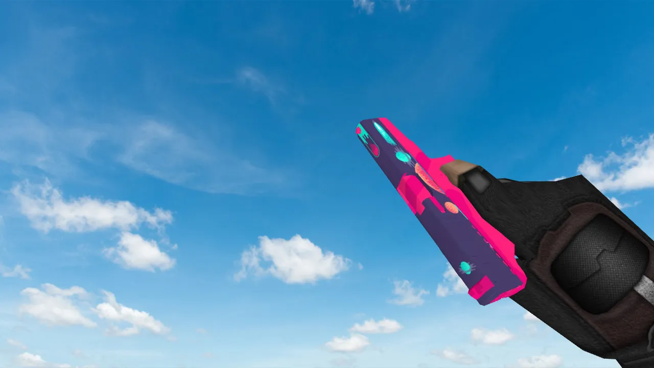 Скачать Модель Glock Space Storm для CS 1.6 – Погрузитесь в космическую атмосферу - Скриншот
