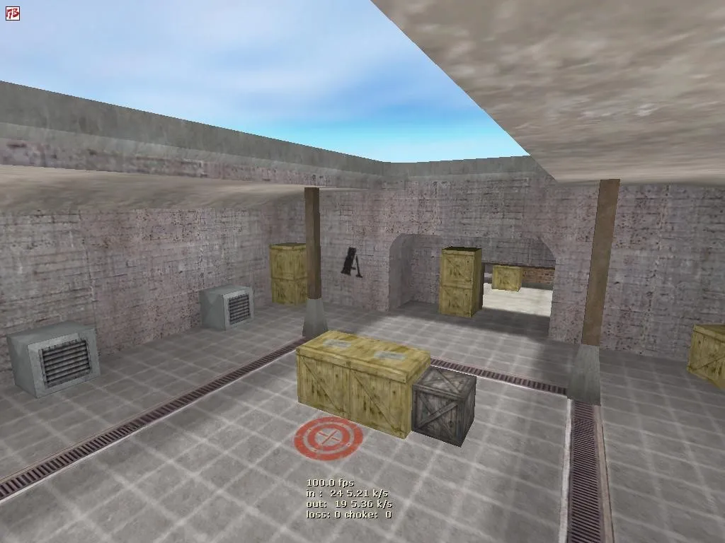 Скачать Карта de_brick_zone_v3 для CS 1.6: точки, баланс сторон, оптимизация и .nav для ботов - Скриншот