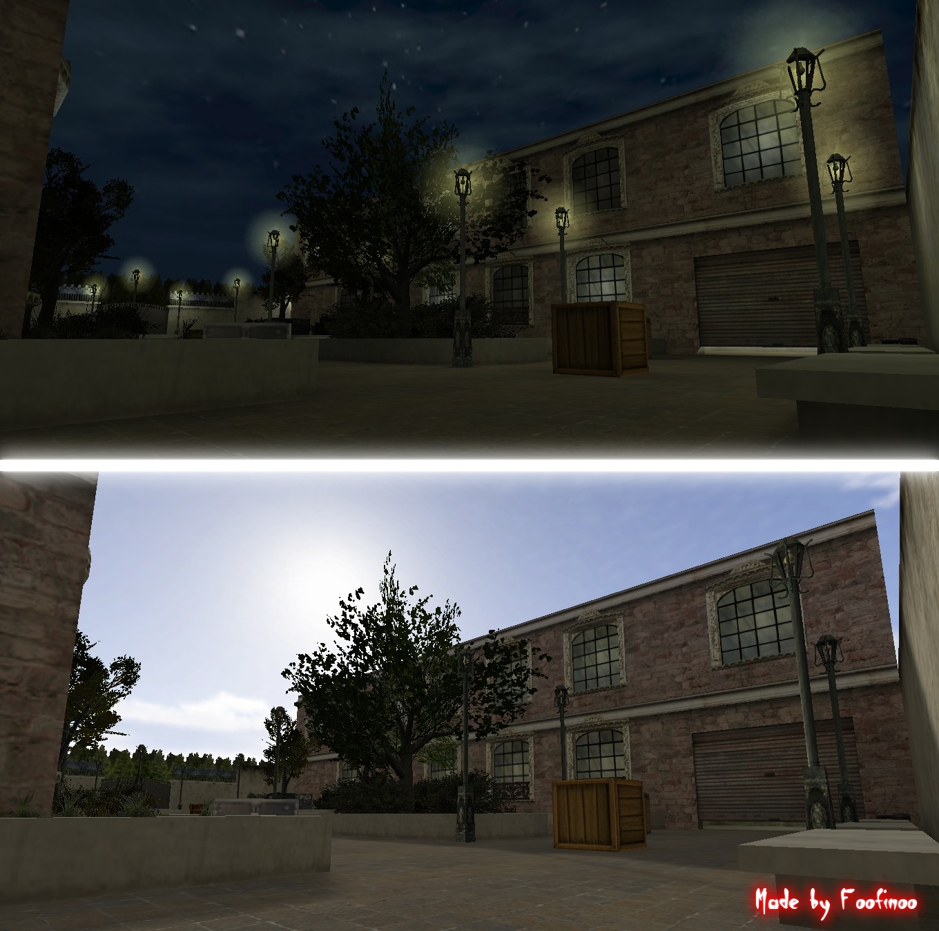 awp_courtyard — скриншот 4