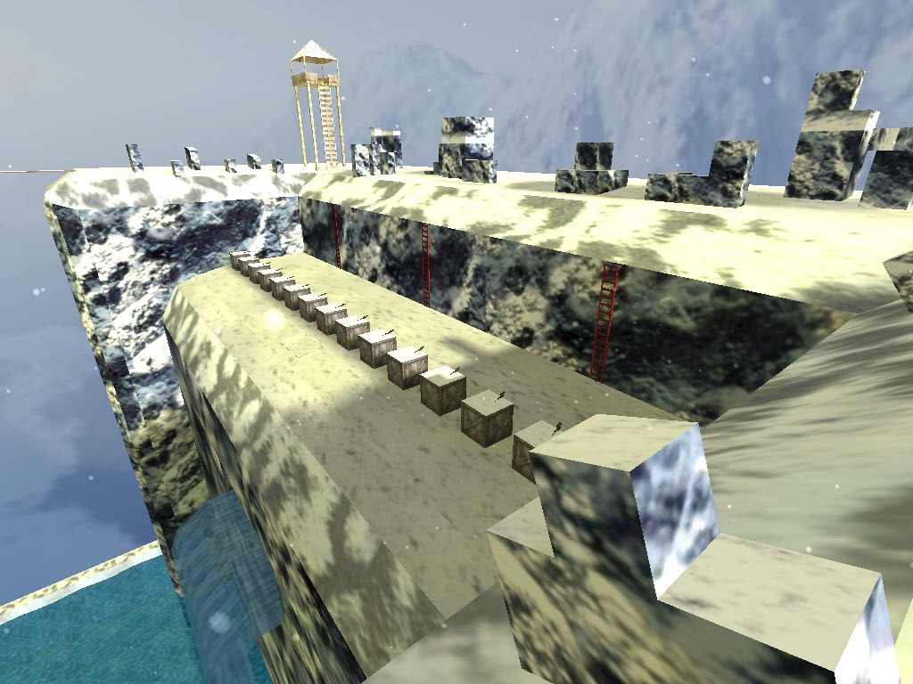awp_snowmountains_waterfall_v2 — скриншот 3