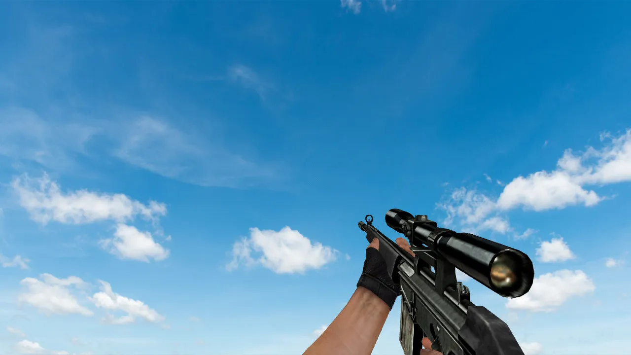 Пак моделей оружия «CSCZ Textures on 1.6 Weapon» для CS 1.6: v_, p_, w_ модели, звуки и анимация осмотра — скриншот 10