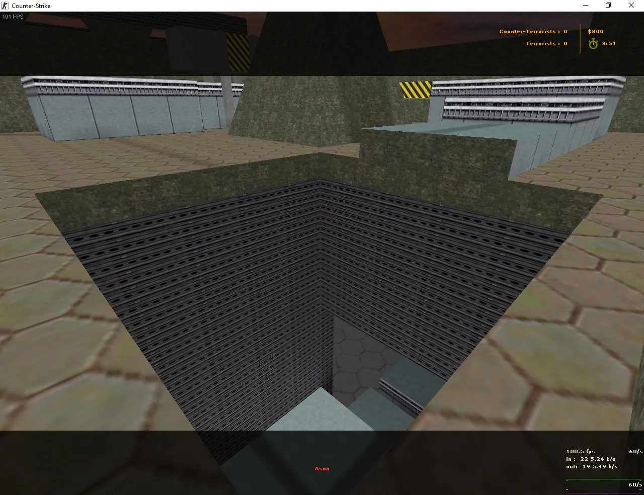Скачать deathrun_crazyhop_v3_fix для CS 1.6: deathrun карта, точки, боты и оптимизация под стабильный сервер - Скриншот