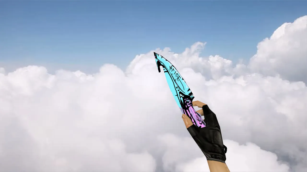 Скачать Модель «Gut Knife Slice» v_ для CS 1.6: p_ w_ нож, звуки, анимация осмотра, качество текстур - Скриншот