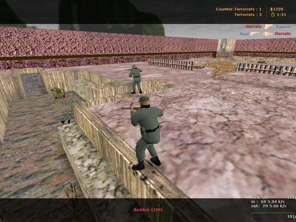 Карта de_somme для CS 1.6: Тактические возможности и особенности — скриншот 6