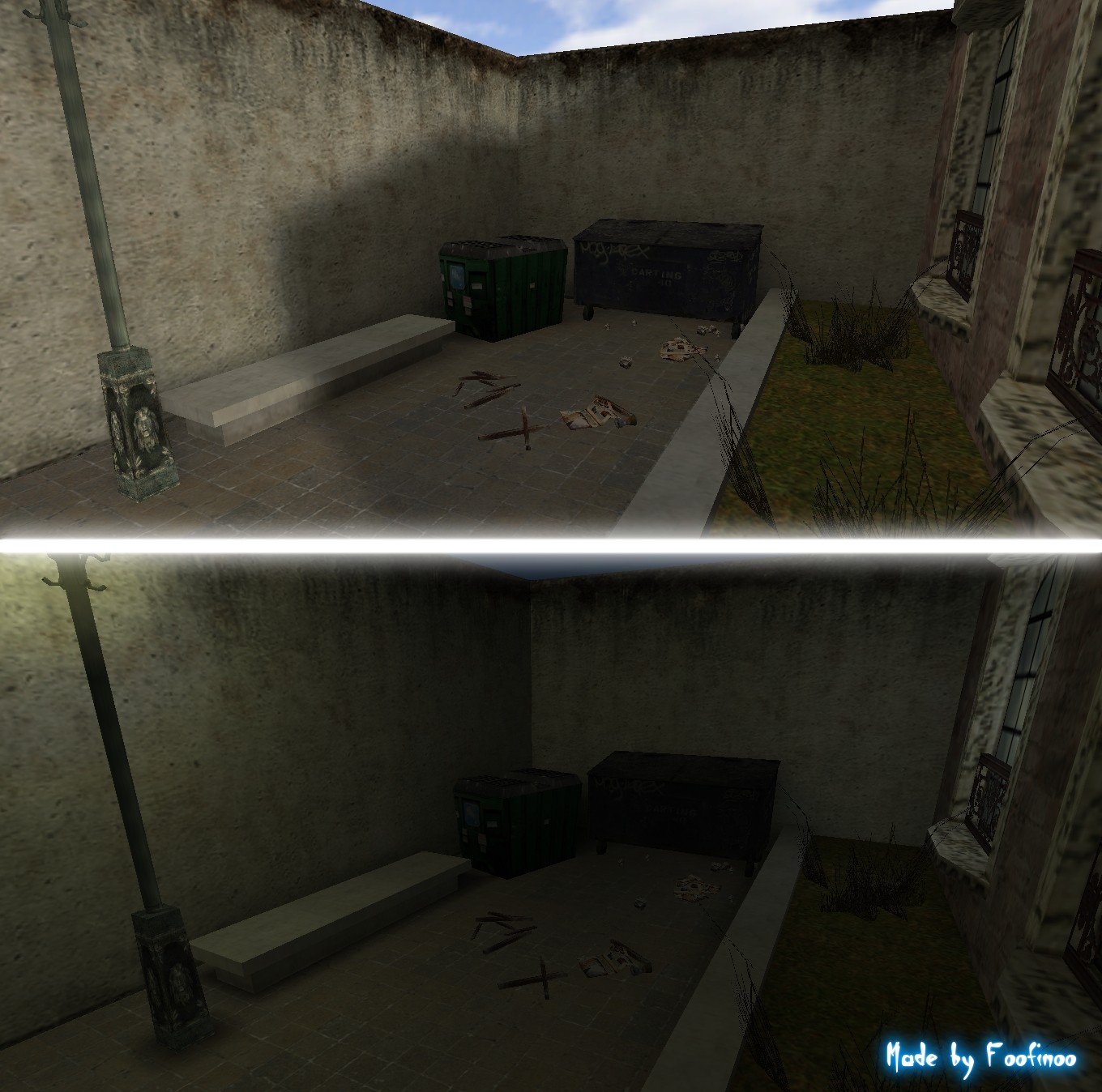 awp_courtyard — скриншот 8
