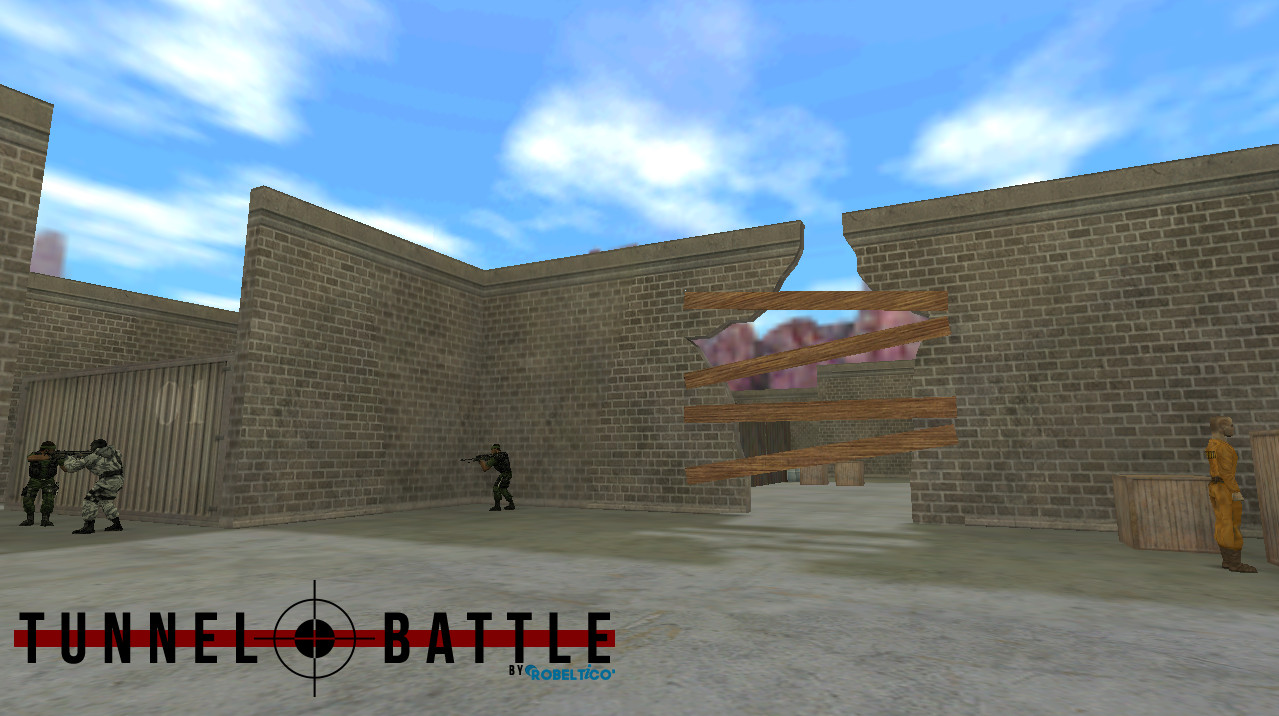 cs_tunnelbattle - скриншот 2