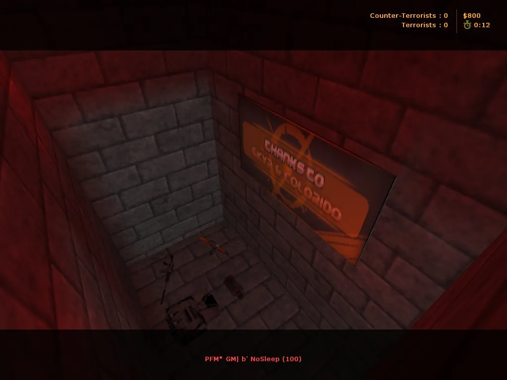deathrun_sadness_pfm для CS 1.6: карты deathrun, точки, боты .nav, оптимизация — скриншот 7