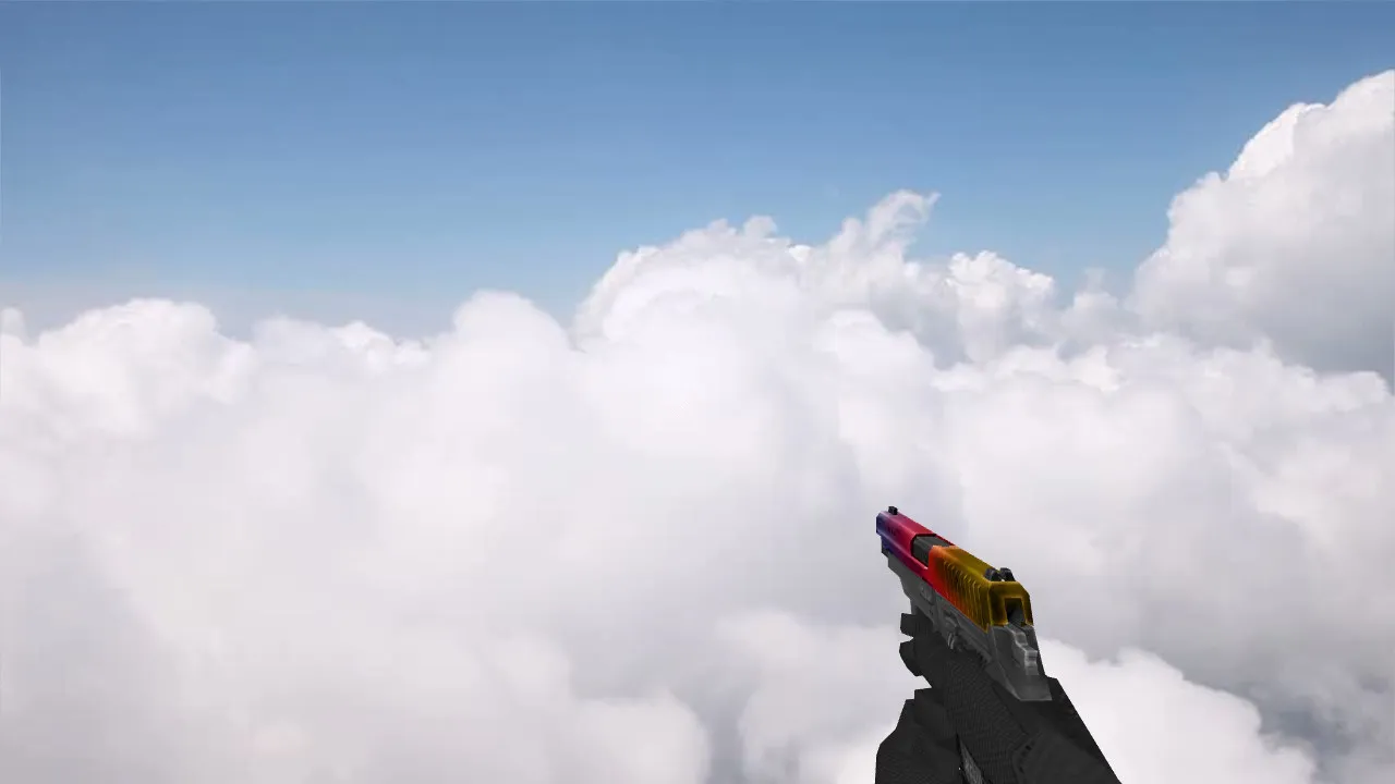 Скачать Модель «Default P228 «Градиент»» для CS 1.6 - Оружие для игры - Скриншот