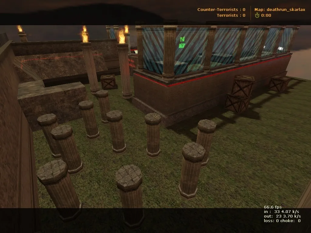 deathrun_skarlax для CS 1.6: тактика за терр/контр, точки, настройка ботов, .nav и оптимизация — скриншот 9