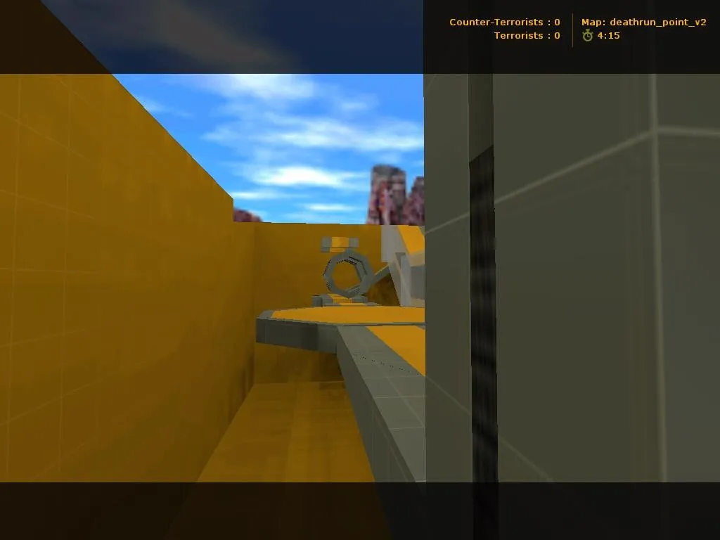 Скачать deathrun_point_v2 для CS 1.6: карта deathrun, точки, маршруты и запуск без проблем - Скриншот