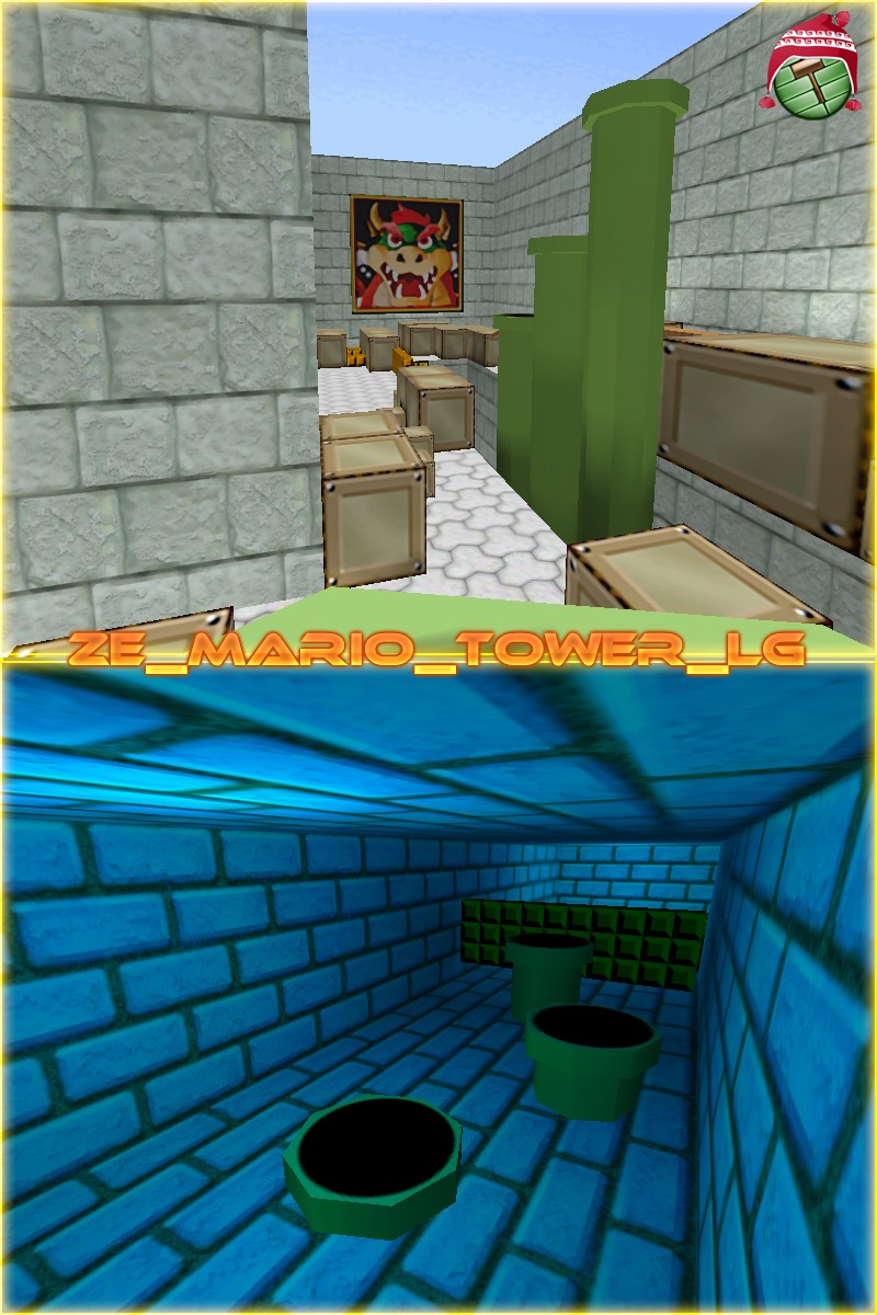 Скачать ze_mario_tower_lg - Скриншот