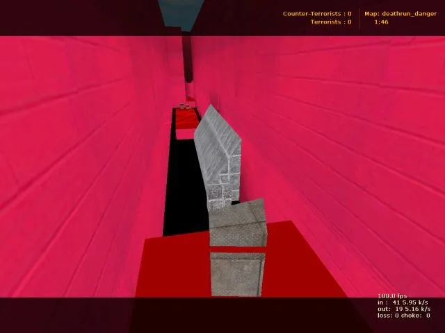 Скачать Скачать карту deathrun_danger для CS 1.6: трамплины, ловушки, точки, .nav и оптимизация под сервер - Скриншот