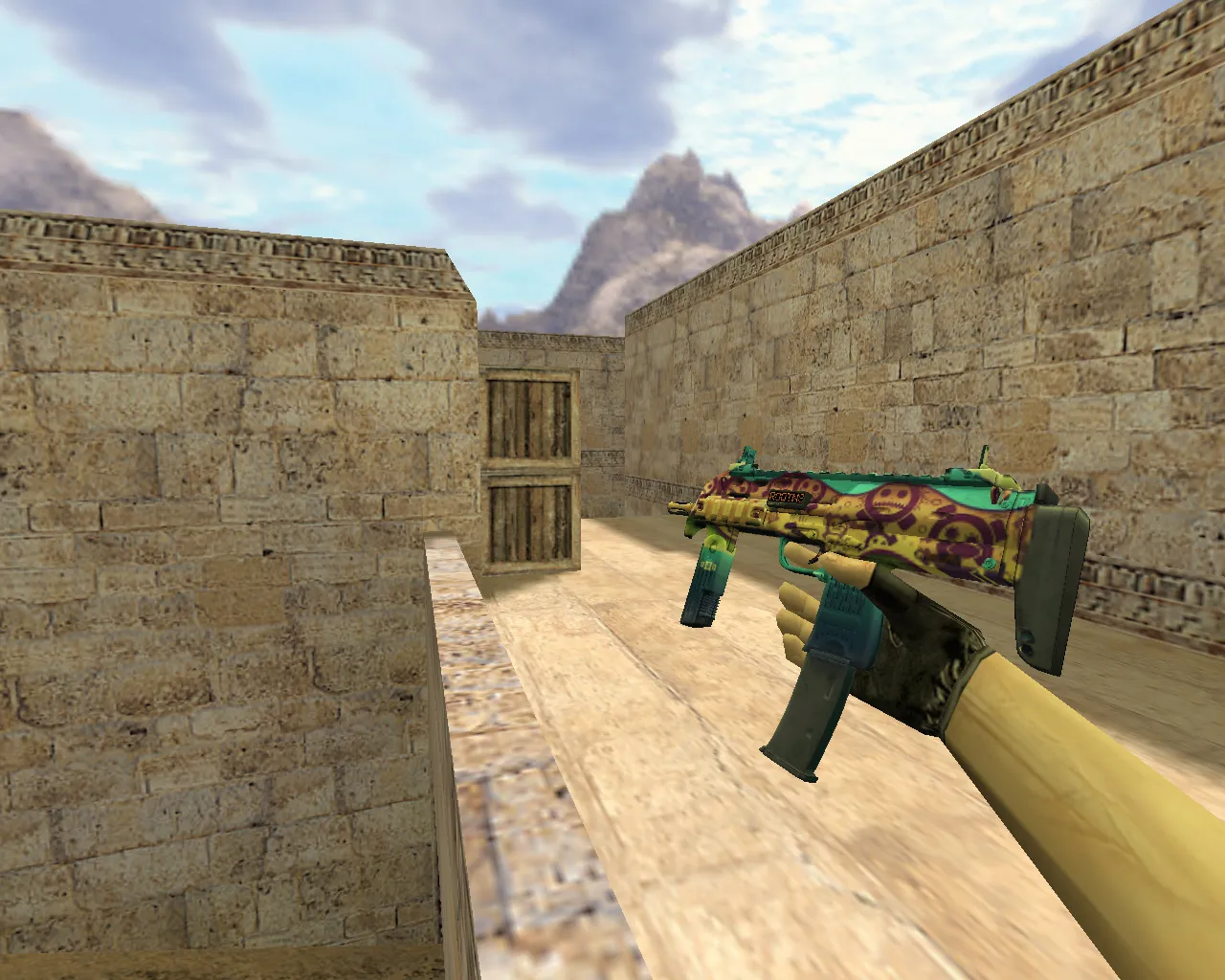 Скачать Модель «MP7 Эмоции» для CS 1.6 - Скачай и играй - Скриншот