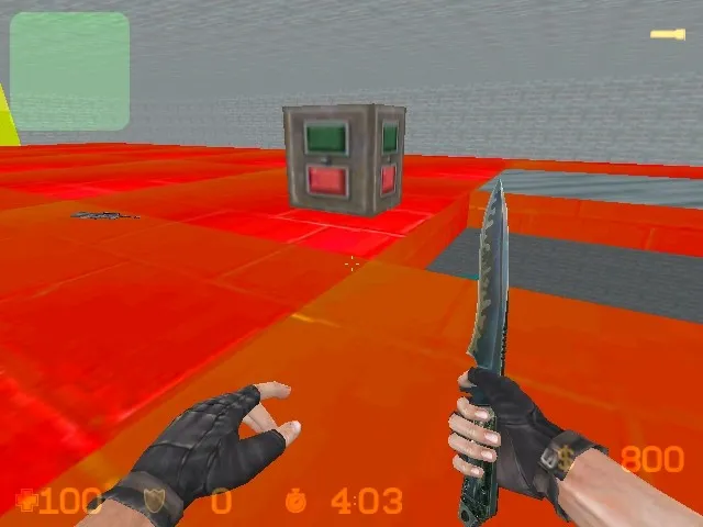 deathrun_impossible для CS 1.6: карта deathrun, точки, раунды и настройка ботов — скриншот 9
