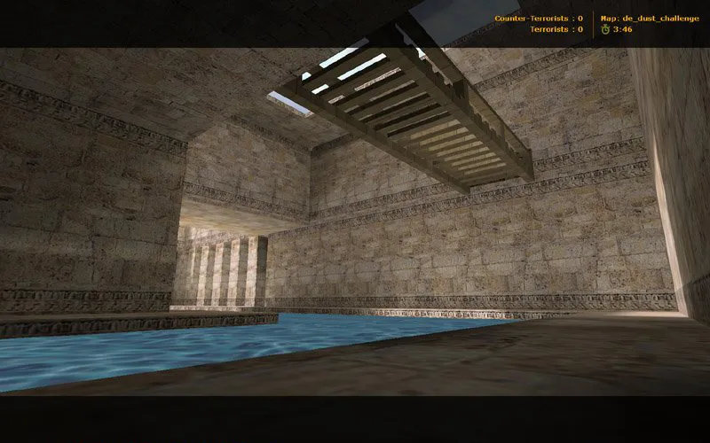 Скачать Карта de_dust_challenge для CS 1.6: точки, тактика, .nav и оптимизация для стабильного FPS - Скриншот