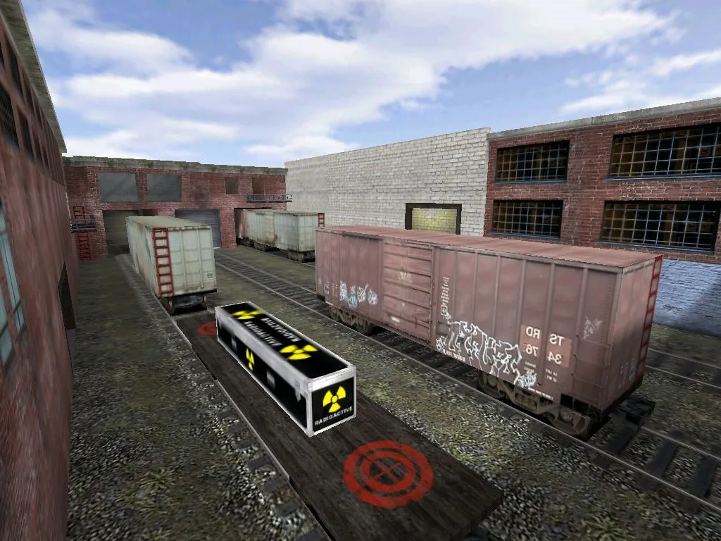 Карта de_nine для CS 1.6: Тактический анализ и особенности — скриншот 6