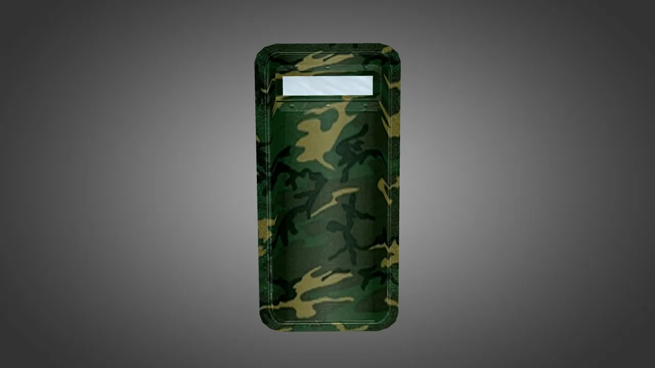 Скачать Модель «Camo Shield Pack» для CS 1.6: v_ / p_ / w_ щиты, звуки и анимации осмотра - Скриншот